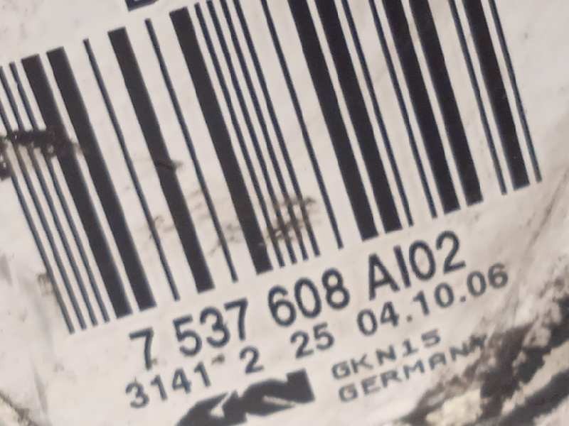 Recambio de transmision trasera derecha para bmw x3 (e83) 2.0d referencia OEM IAM 7537608  