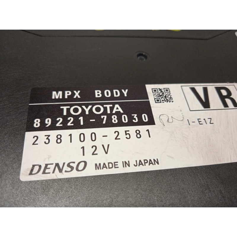 Recambio de modulo electronico para lexus nx 300h 4wd referencia OEM IAM 8922178030  2381002581