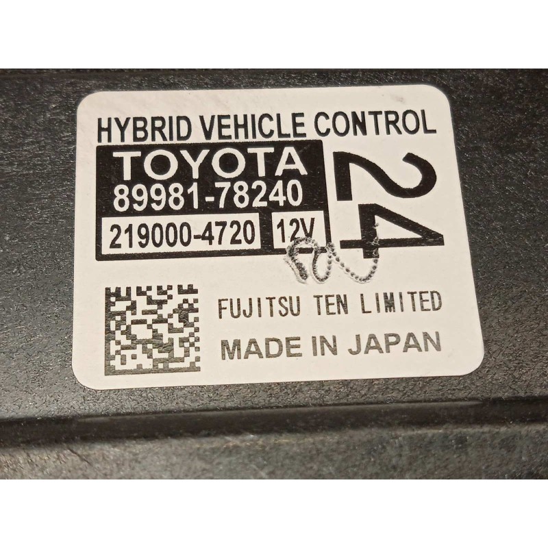 Recambio de modulo electronico para lexus nx 300h 4wd referencia OEM IAM 8998178240  2190004720