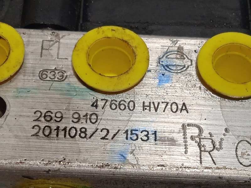 Recambio de abs para nissan qashqai (j11) n-tec referencia OEM IAM 47660HV70A 0265956487 269910