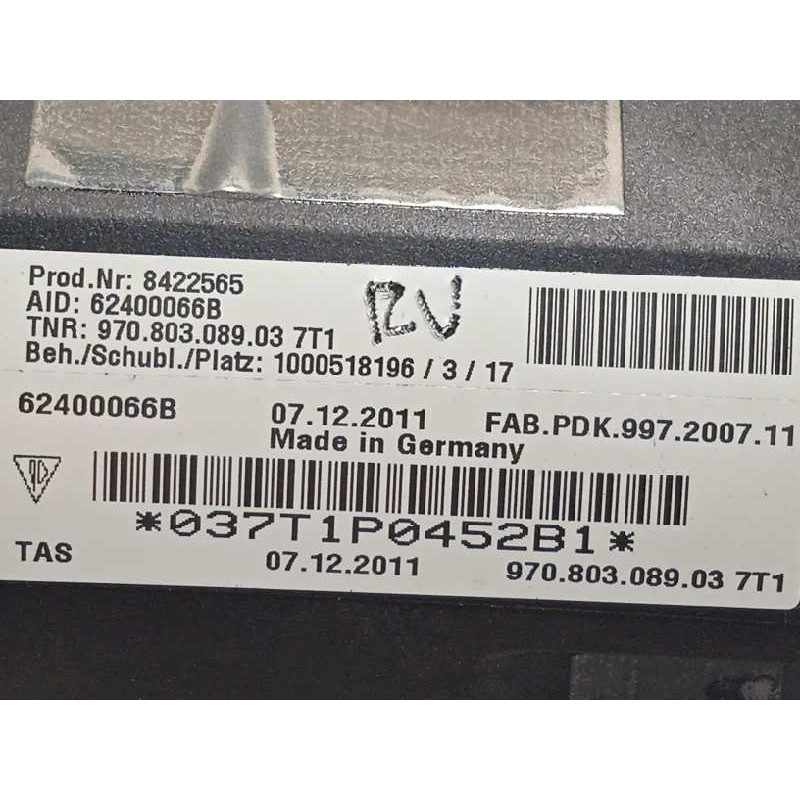 Recambio de kit airbag para porsche panamera 4 s referencia OEM IAM 970552101087F0 970803089037T1 97080307107