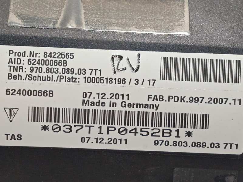 Recambio de kit airbag para porsche panamera 4 s referencia OEM IAM 970552101087F0 970803089037T1 97080307107