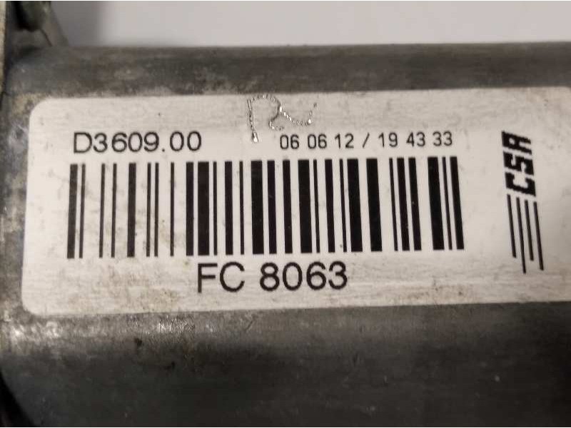 Recambio de elevalunas trasero izquierdo para jaguar xf 2.2 diesel referencia OEM IAM D360900 C2Z26992 FC8063