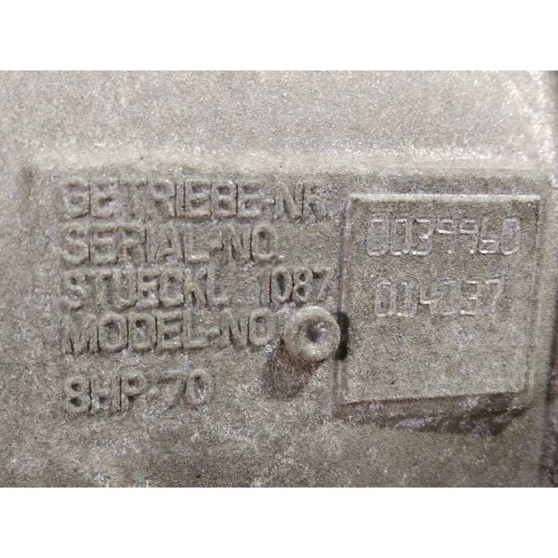 Recambio de caja cambios para jaguar xf 2.2 diesel referencia OEM IAM CX237000DE CXD 8HP70