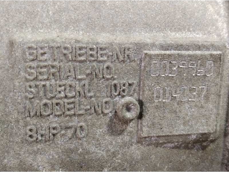 Recambio de caja cambios para jaguar xf 2.2 diesel referencia OEM IAM CX237000DE CXD 8HP70