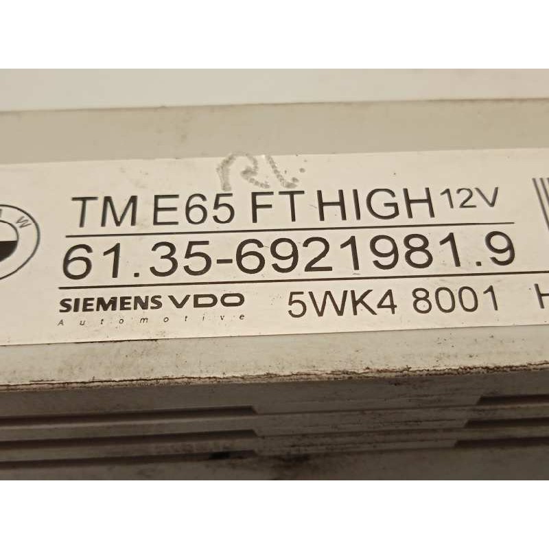 Recambio de centralita confort para bmw serie 7 (e65/e66) 745i referencia OEM IAM 61356921981  