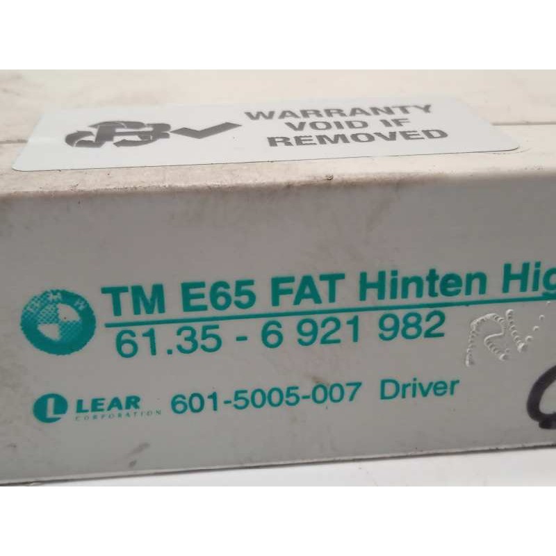 Recambio de centralita confort para bmw serie 7 (e65/e66) 745i referencia OEM IAM 61356921982  