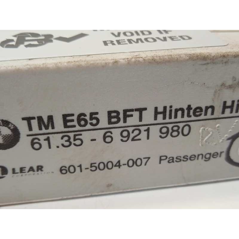 Recambio de centralita confort para bmw serie 7 (e65/e66) 745i referencia OEM IAM 61356921980  