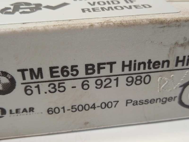 Recambio de centralita confort para bmw serie 7 (e65/e66) 745i referencia OEM IAM 61356921980  