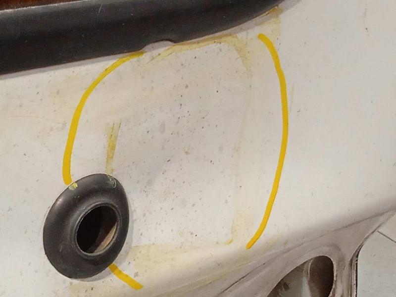 Recambio de puerta trasera izquierda para renault kangoo (f/kc0) 1.9 diesel referencia OEM IAM 7751468943  