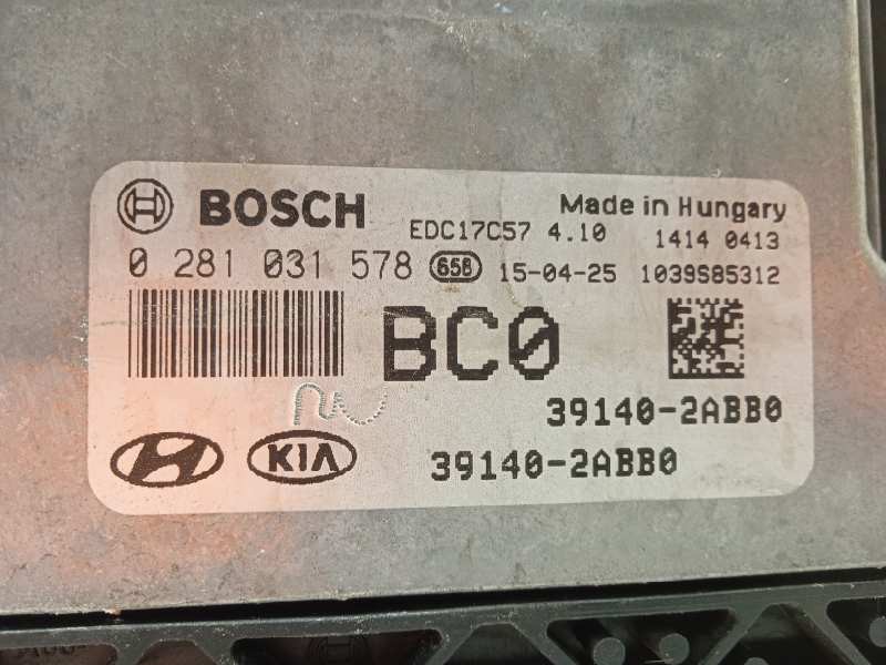 Recambio de centralita motor uce para hyundai i30 (gd) style referencia OEM IAM 391402ABB0  0281031578