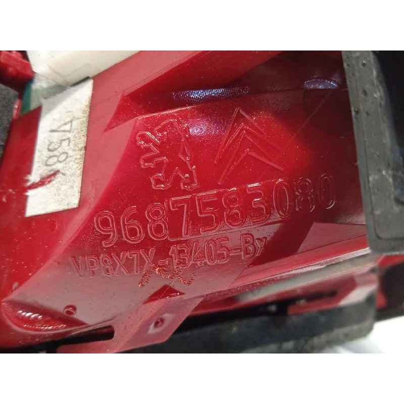 Recambio de piloto trasero izquierdo interior para citroën c5 berlina exclusive referencia OEM IAM 9687583080  