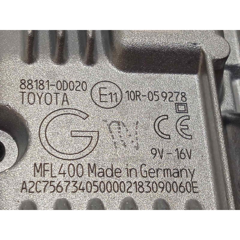 Recambio de modulo electronico para toyota yaris 1.5 16v cat referencia OEM IAM 881810D020  