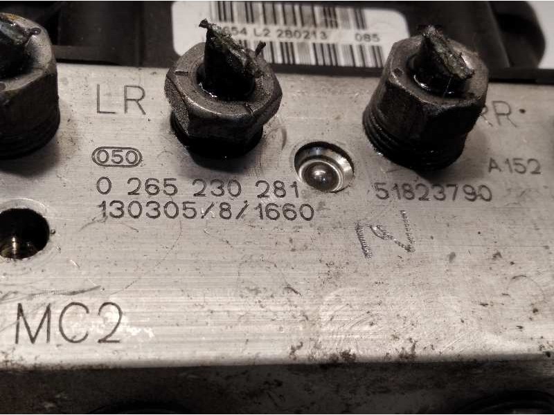 Recambio de abs para ford ka (ccu) titanium referencia OEM IAM 51823790 0265950968 0265230281