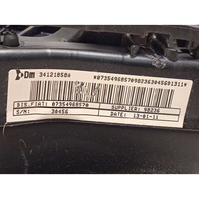Recambio de airbag delantero izquierdo para fiat doblo 1.6 jtdm cat referencia OEM IAM 07354968570 735496857 7354968570