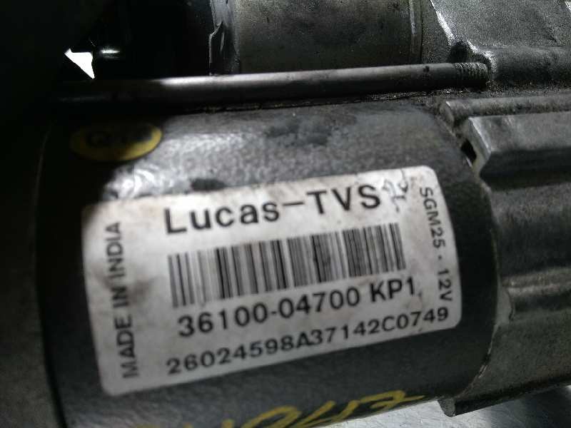 Recambio de motor arranque para hyundai i10 1.0 cat referencia OEM IAM 3610004700  