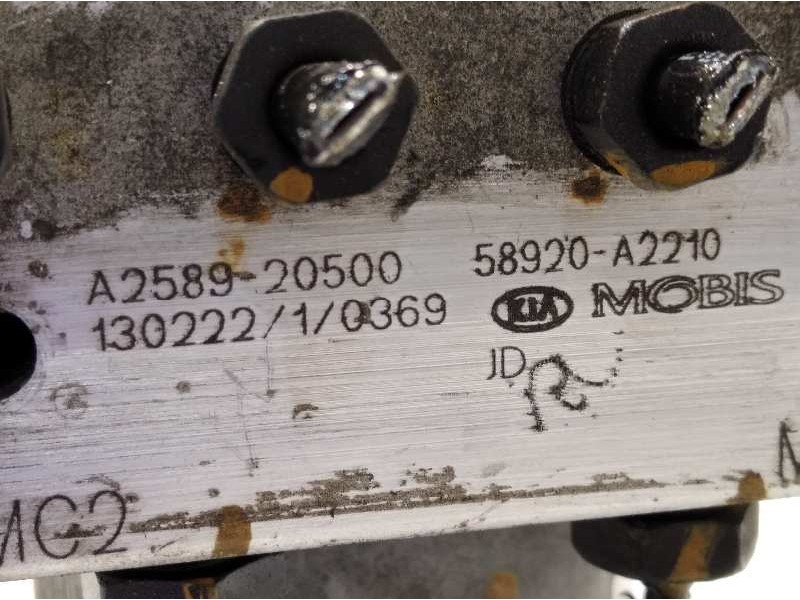 Recambio de abs para kia cee´d drive referencia OEM IAM 58920A2210 6158945200 A258920500