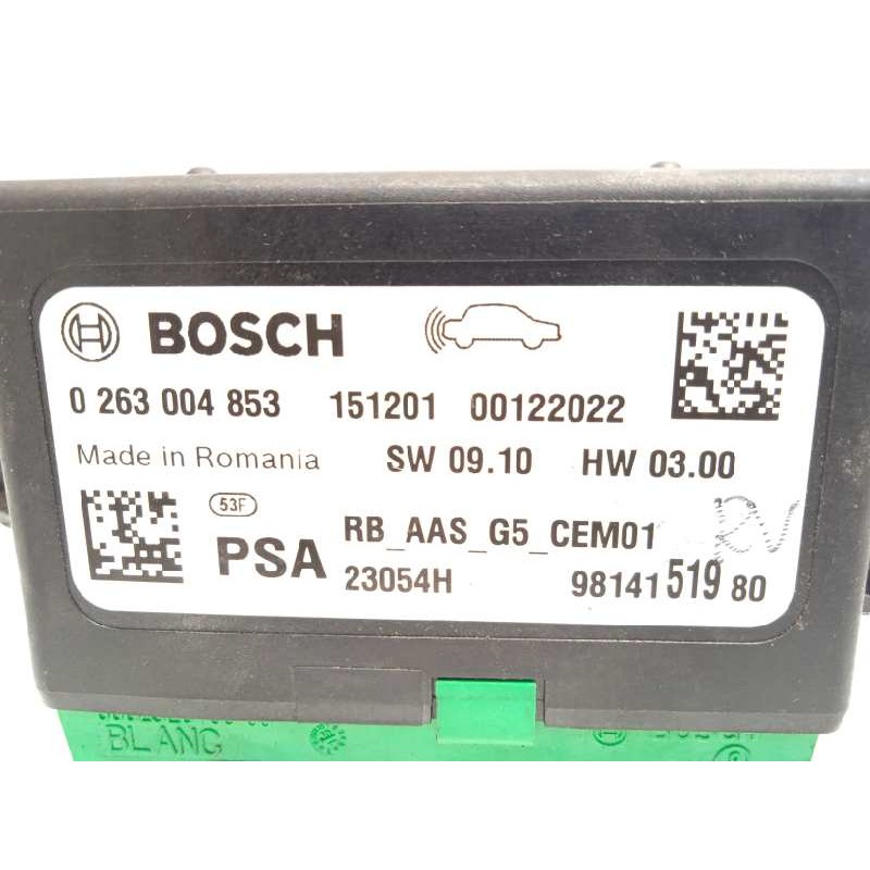 Recambio de modulo electronico para peugeot 2008 (--.2013) 1.2 16v vti referencia OEM IAM 9814151980  0263004853