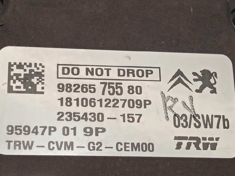 Recambio de modulo electronico para citroën c3 1.5 blue-hdi fap referencia OEM IAM 9826575580  