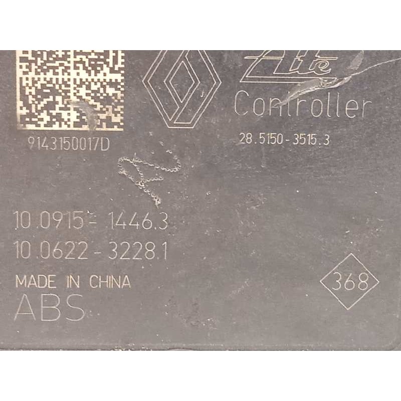 Recambio de abs para dacia dokker ambiance referencia OEM IAM 476608587R  10022002024