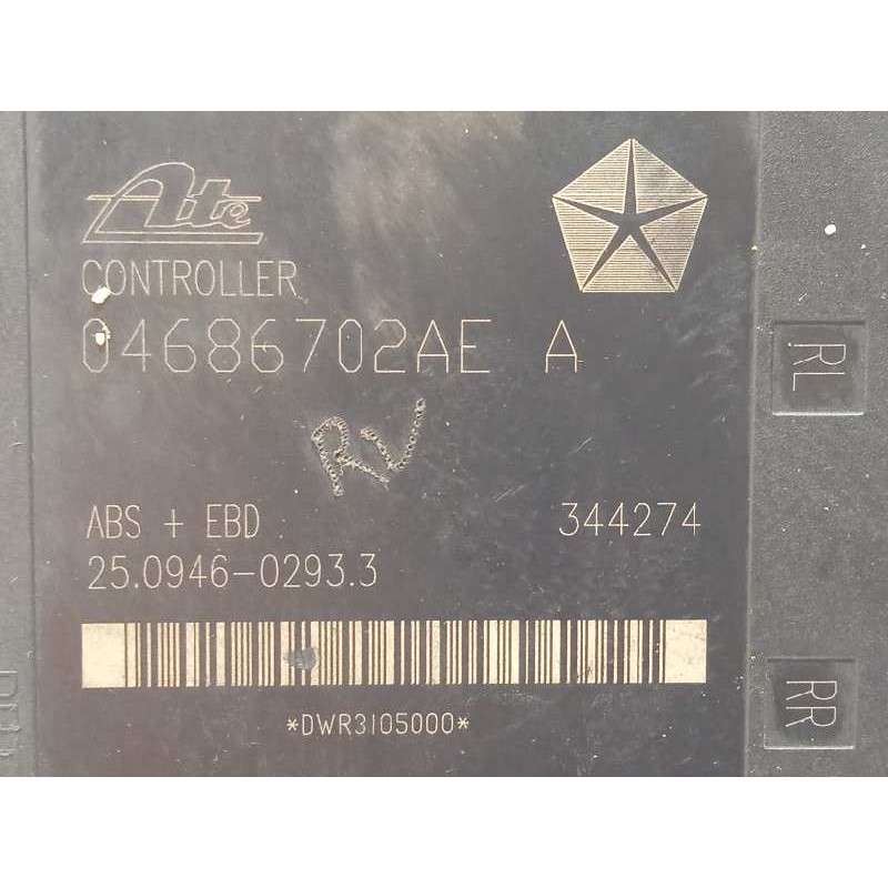Recambio de abs para chrysler voyager (rg) 2.5 crd se referencia OEM IAM P04721427AK 04686702AE 25020409524