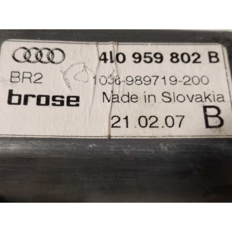 Recambio de elevalunas delantero derecho para audi q7 (4l) 3.0 tdi referencia OEM IAM 4L0837462A  4L0959802B