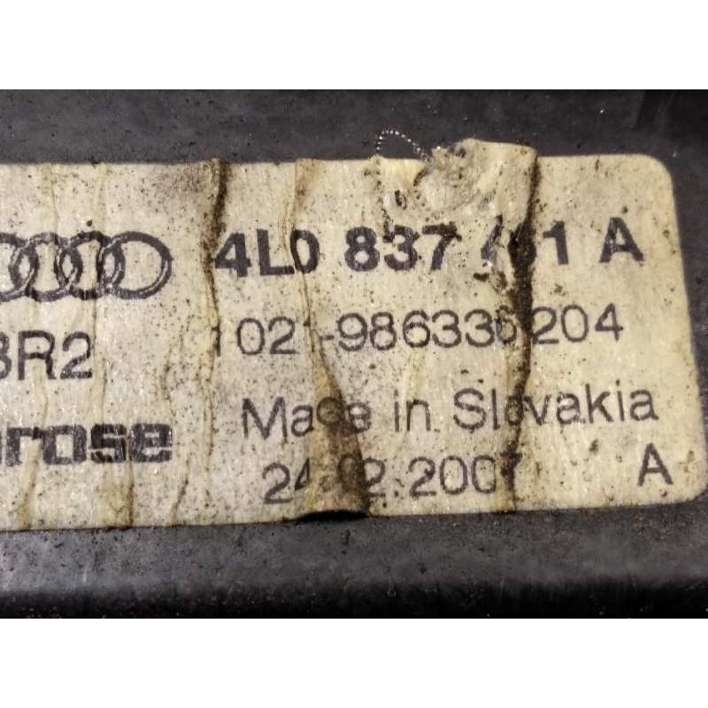 Recambio de elevalunas delantero izquierdo para audi q7 (4l) 3.0 tdi referencia OEM IAM 4L0837461A  4L0959801B