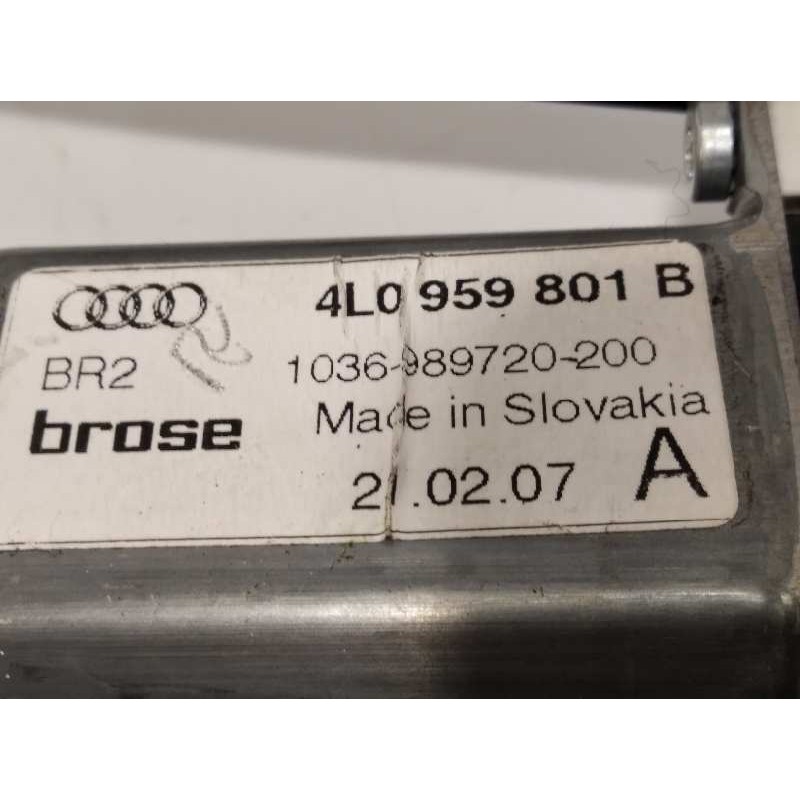 Recambio de elevalunas delantero izquierdo para audi q7 (4l) 3.0 tdi referencia OEM IAM 4L0837461A  4L0959801B