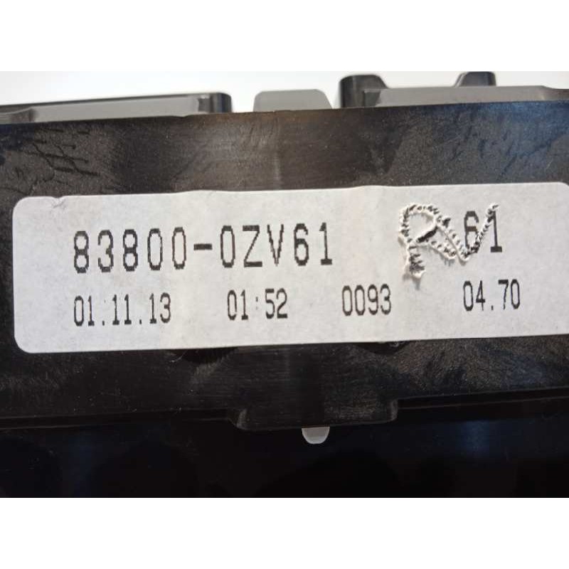 Recambio de cuadro instrumentos para toyota auris active referencia OEM IAM 838000ZV61  