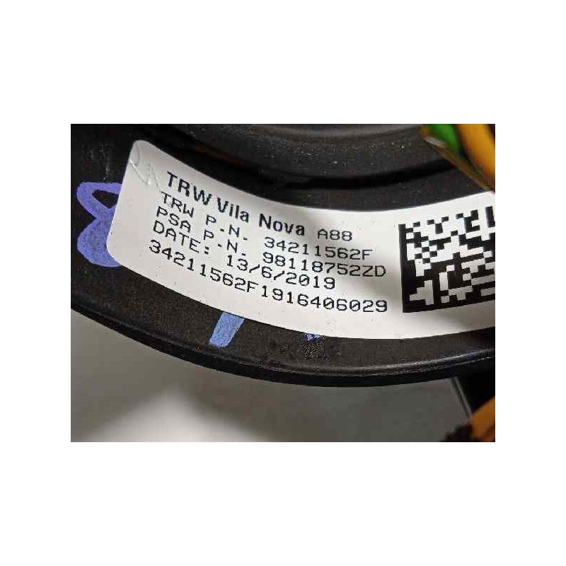 Recambio de volante para citroën c3 aircross 1.5 blue-hdi fap referencia OEM IAM 98118752ZD  