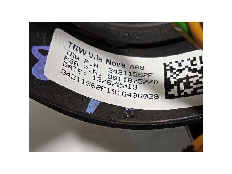 Recambio de volante para citroën c3 aircross 1.5 blue-hdi fap referencia OEM IAM 98118752ZD  