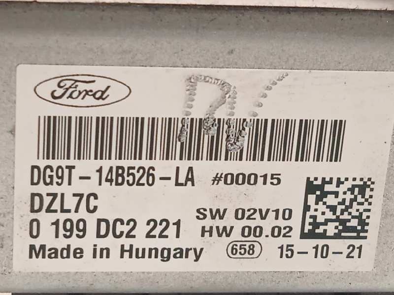 Recambio de modulo electronico para ford mondeo lim. 1.5 ecoboost cat referencia OEM IAM DG9T14B526LA  0199DC2221