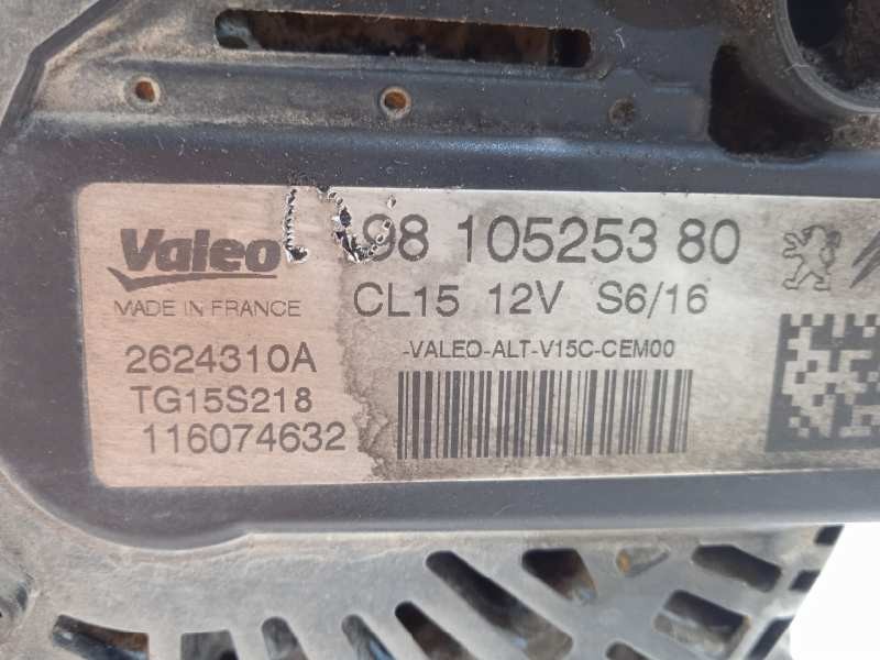 Recambio de alternador para peugeot 308 access referencia OEM IAM 9810525380  TG15S218