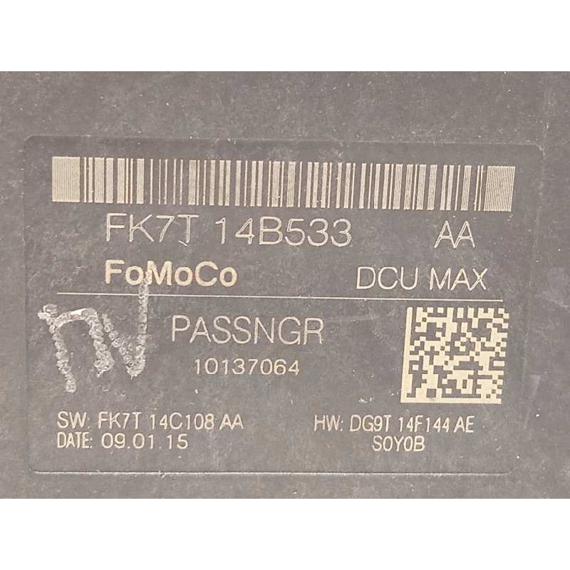 Recambio de modulo confort para ford mondeo lim. 1.5 ecoboost cat referencia OEM IAM FK7T14B533AA  