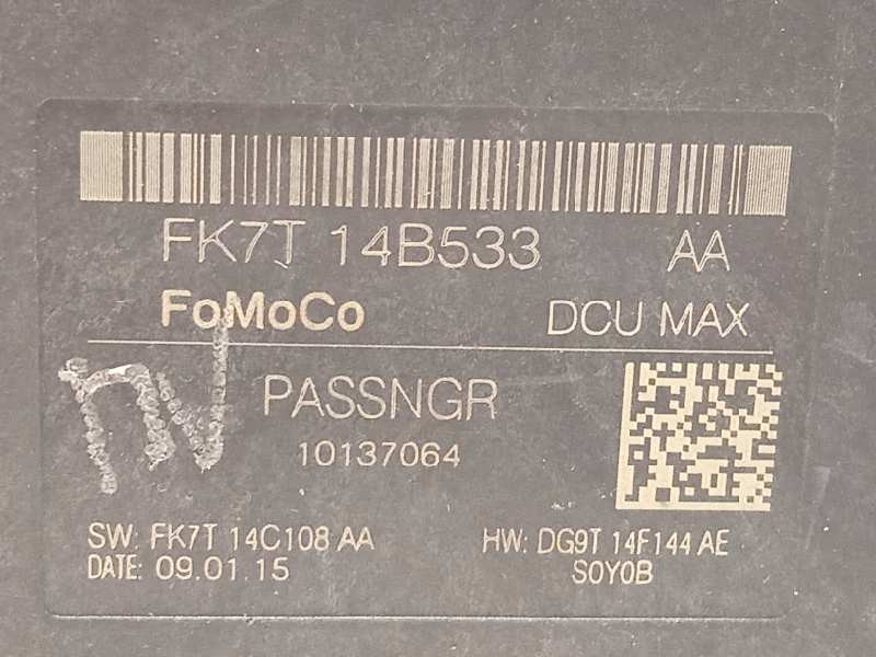 Recambio de modulo confort para ford mondeo lim. 1.5 ecoboost cat referencia OEM IAM FK7T14B533AA  