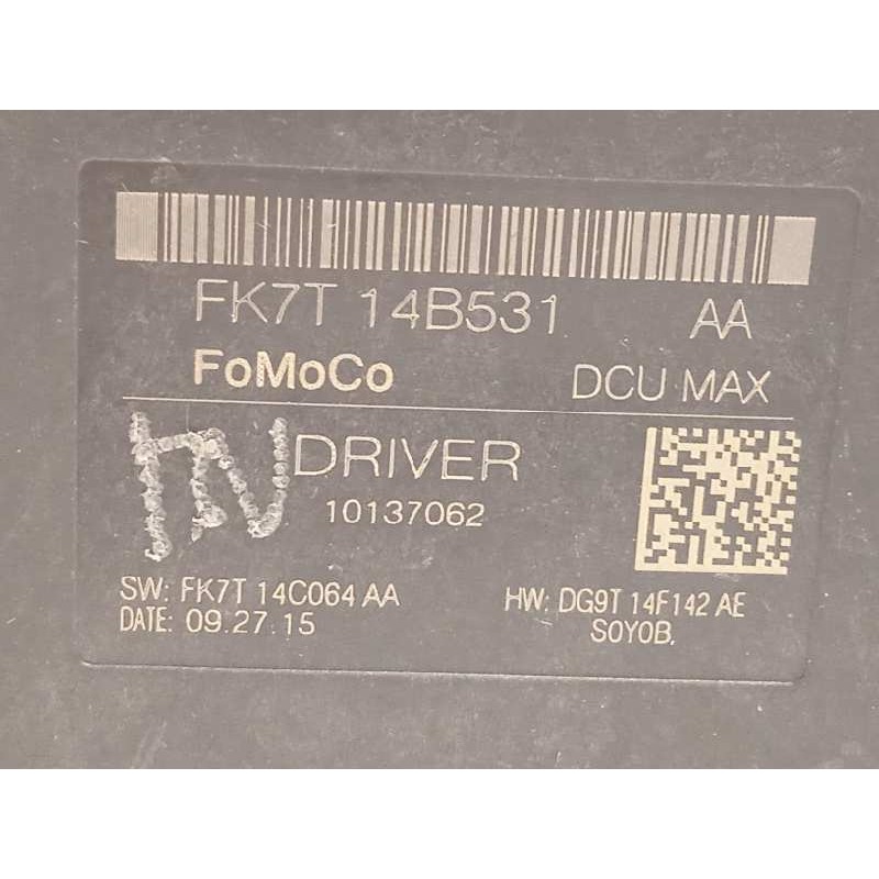 Recambio de modulo confort para ford mondeo lim. 1.5 ecoboost cat referencia OEM IAM FK7T14B531AA  