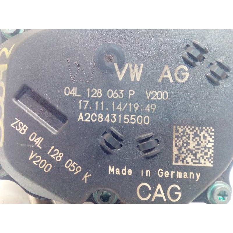 Recambio de caja mariposa para volkswagen golf vii sportsvan 2.0 tdi referencia OEM IAM 04L128063P  04L128059K
