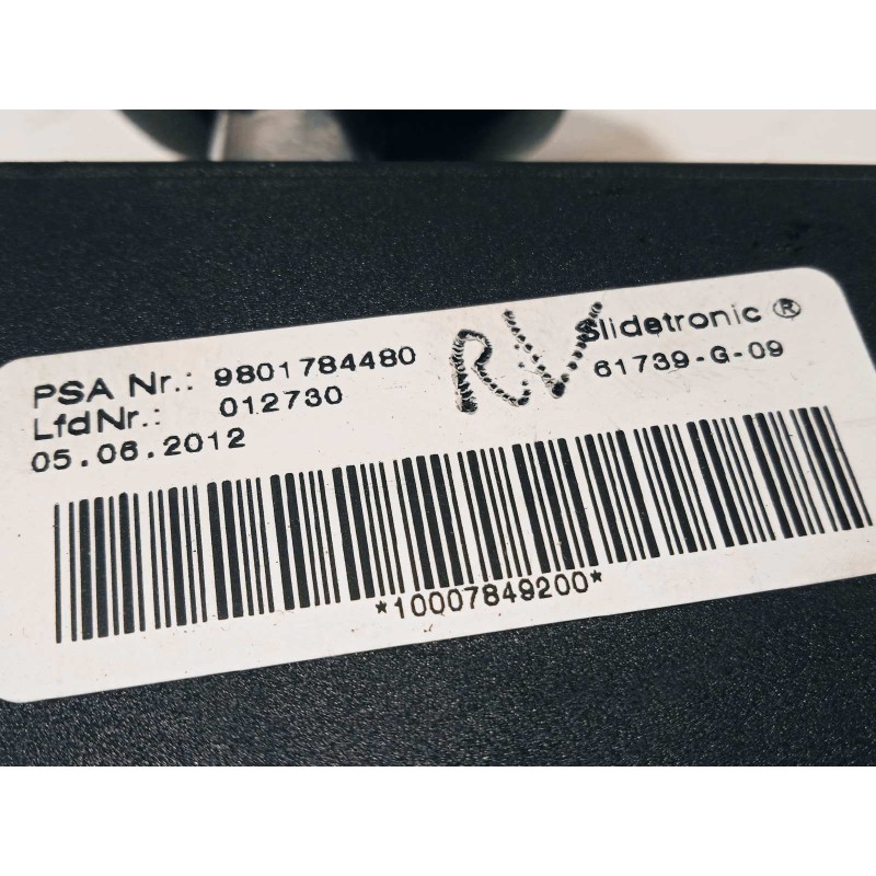 Recambio de palanca cambio para peugeot 508 allure hybrid4 referencia OEM IAM 9801784480  