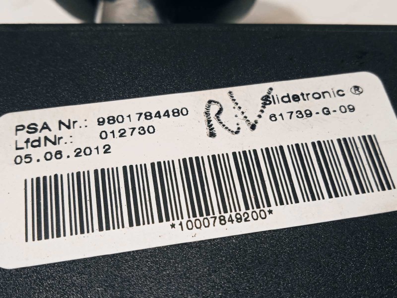 Recambio de palanca cambio para peugeot 508 allure hybrid4 referencia OEM IAM 9801784480  