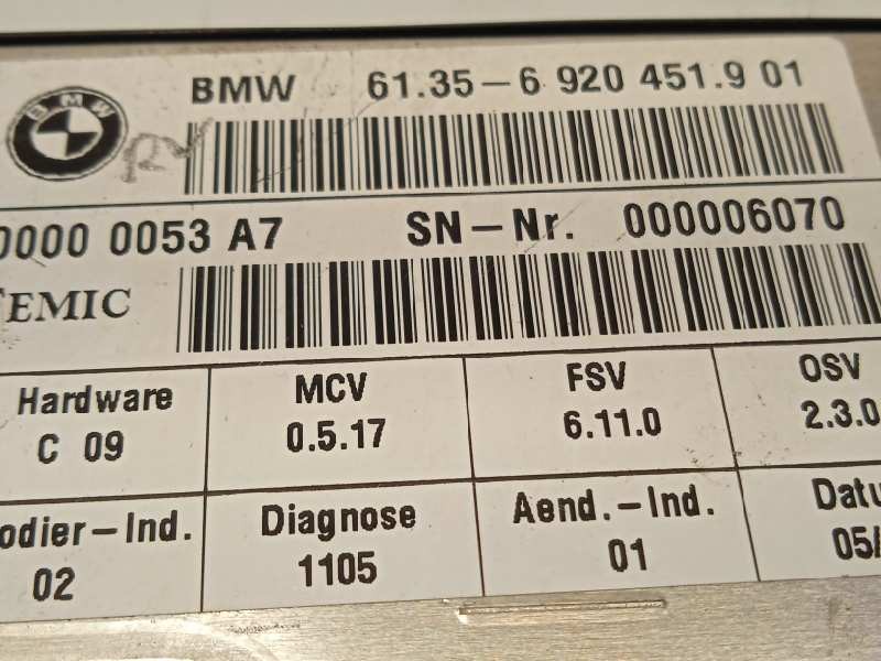 Recambio de modulo electronico para bmw serie 7 (e65/e66) 745i referencia OEM IAM 61356920451  