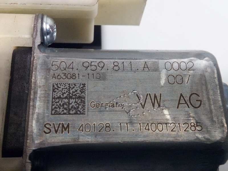 Recambio de elevalunas trasero izquierdo para volkswagen golf vii sportsvan 2.0 tdi referencia OEM IAM 5G4839461C  5Q4959811A
