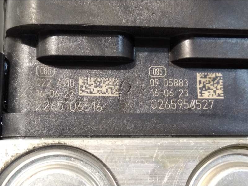Recambio de abs para renault clio iv limited referencia OEM IAM 476601283R 0265956527 269722