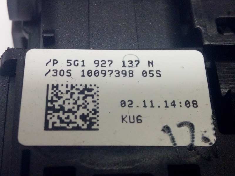 Recambio de mando multifuncion para volkswagen golf vii sportsvan 2.0 tdi referencia OEM IAM 5G1927137N  