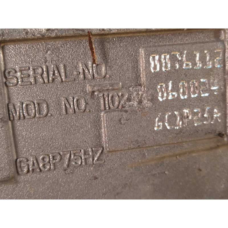 Recambio de caja cambios para bmw serie 3 berlina (g20) 320i referencia OEM IAM ZZF GA8P75HZ 9456616