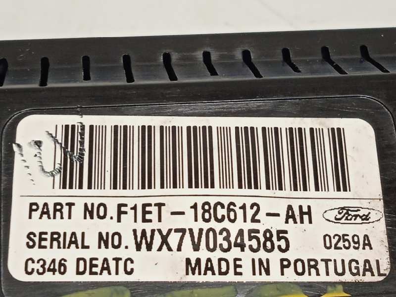 Recambio de mando climatizador para ford grand c-max (ceu) trend referencia OEM IAM F1ET18C612AH  