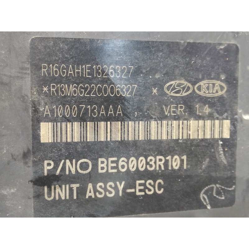 Recambio de abs para hyundai tucson tecno 4wd referencia OEM IAM 58920D7101 BE6003R101 80BH6013R101