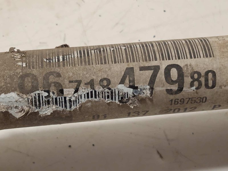 Recambio de transmision trasera izquierda para peugeot 508 allure hybrid4 referencia OEM IAM 9671847980  9671847980