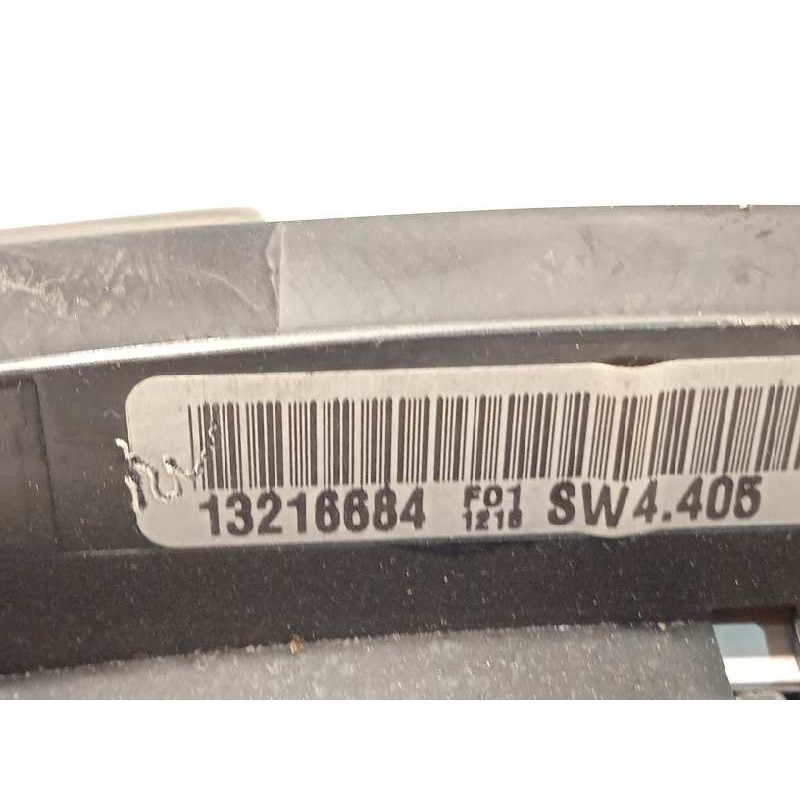 Recambio de cuadro instrumentos para opel zafira b 1.9 cdti referencia OEM IAM 13216684  