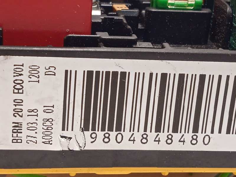 Recambio de caja reles / fusibles para citroën c3 1.5 blue-hdi fap referencia OEM IAM 9804848480  