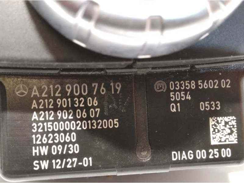 Recambio de mando multifuncion para mercedes-benz clase e (w212) lim. 2.1 cdi cat referencia OEM IAM A2129007619  2129007619